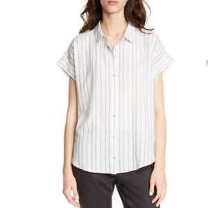 Eileen Fisher Stripe Boxy Shirt